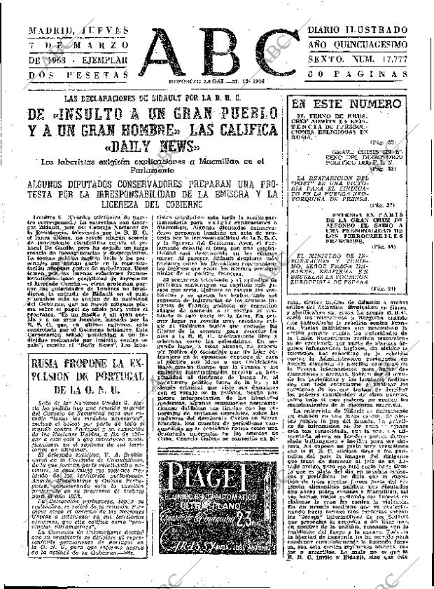 ABC MADRID 07-03-1963 página 31