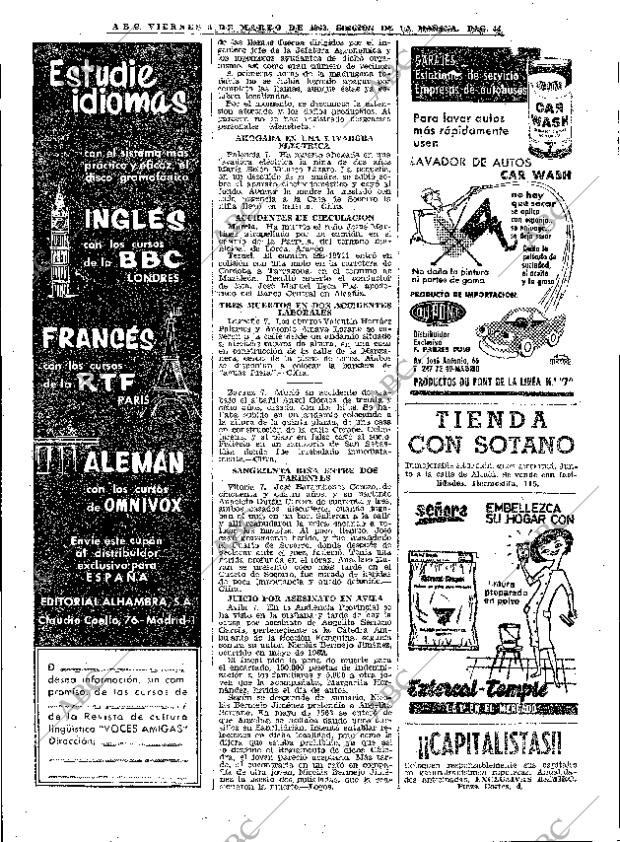 ABC MADRID 08-03-1963 página 44