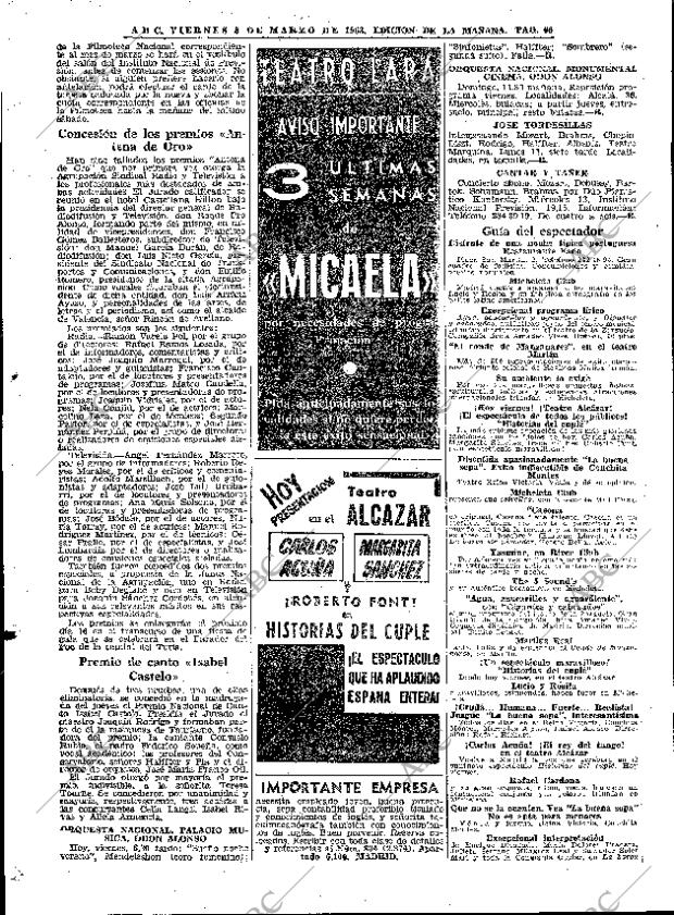 ABC MADRID 08-03-1963 página 66