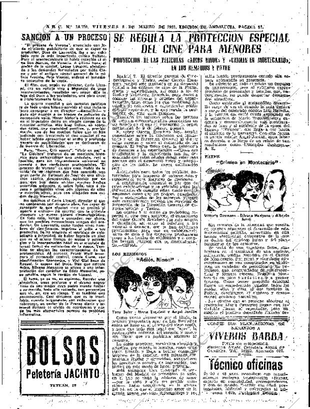 ABC SEVILLA 08-03-1963 página 57