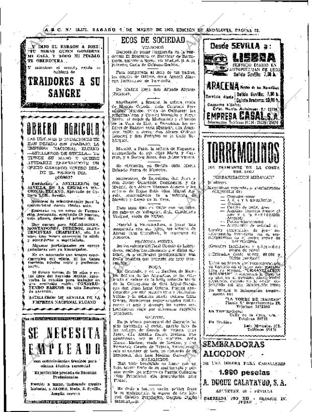 ABC SEVILLA 09-03-1963 página 22