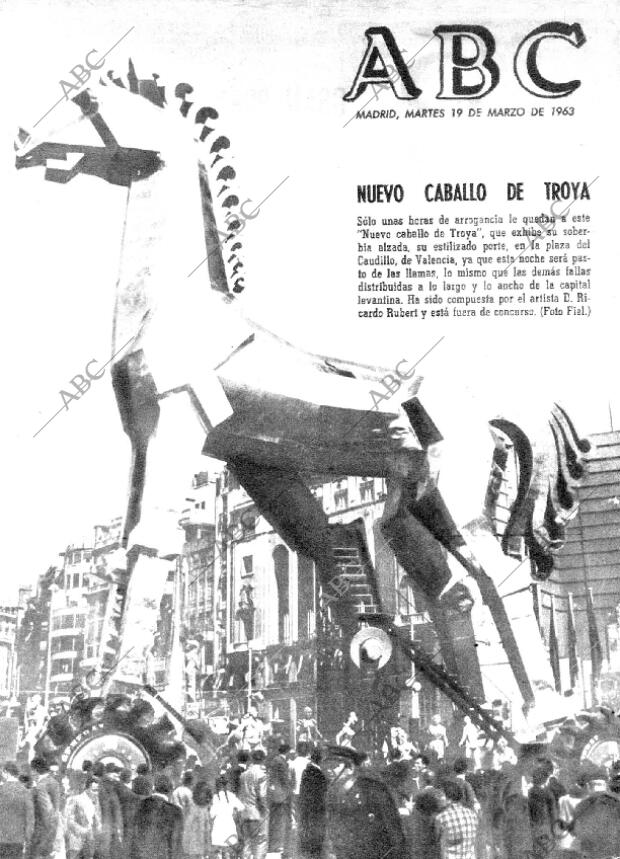 ABC MADRID 19-03-1963 página 1