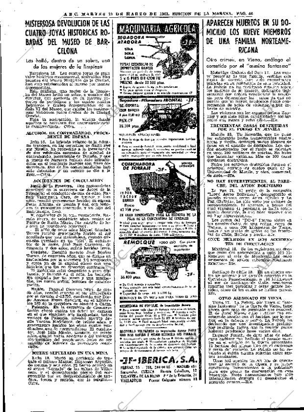 ABC MADRID 19-03-1963 página 44