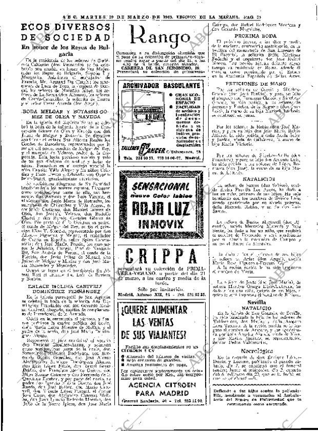 ABC MADRID 19-03-1963 página 50