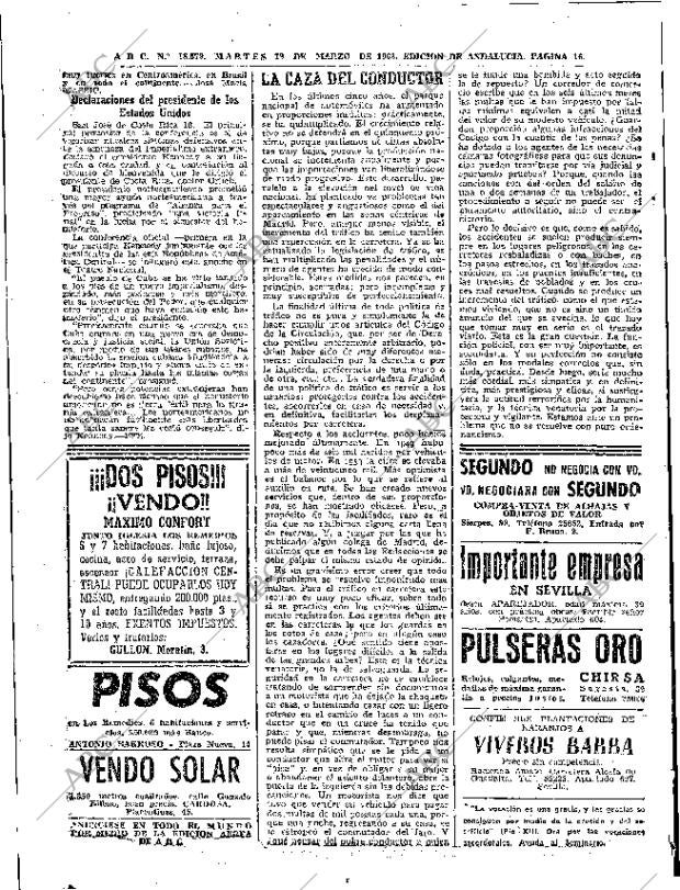 ABC SEVILLA 19-03-1963 página 16