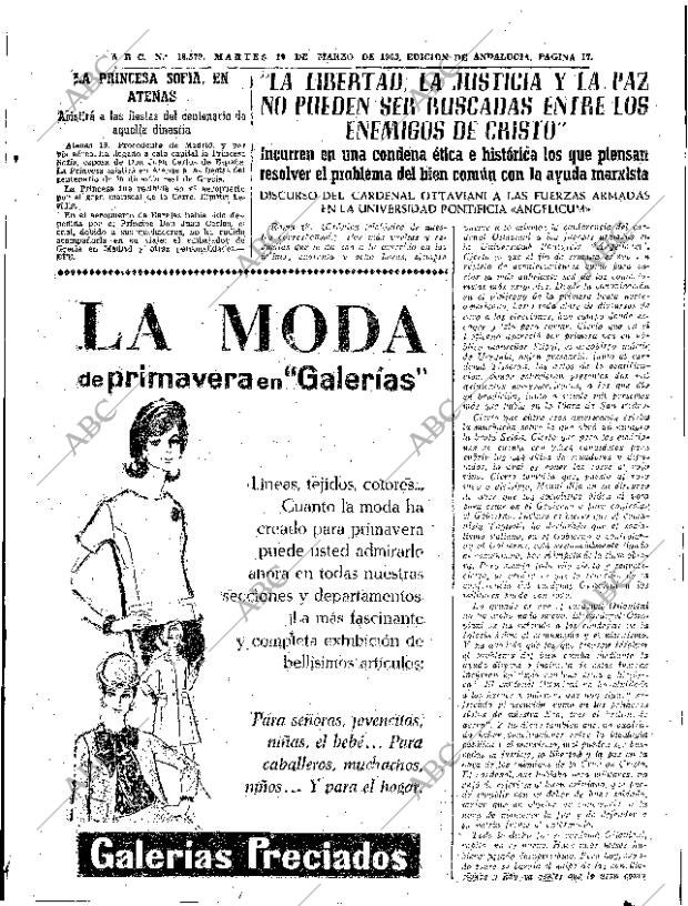 ABC SEVILLA 19-03-1963 página 17