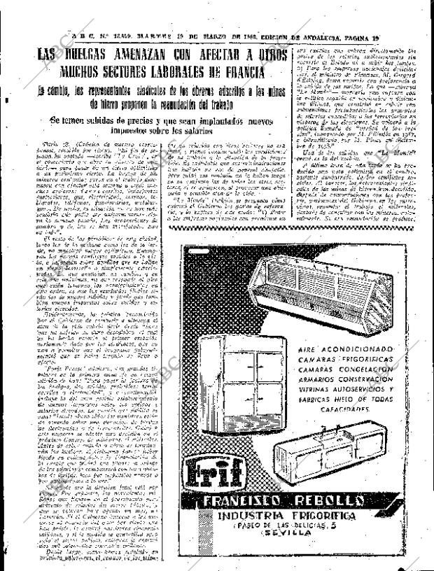 ABC SEVILLA 19-03-1963 página 19