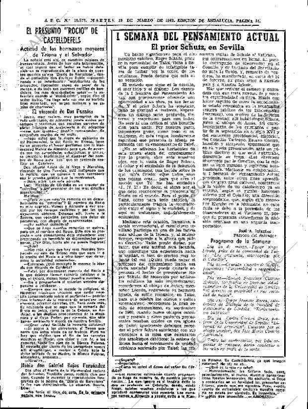 ABC SEVILLA 19-03-1963 página 31