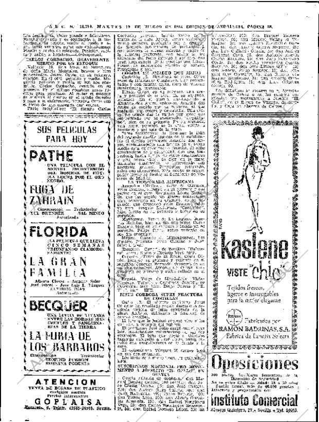 ABC SEVILLA 19-03-1963 página 38