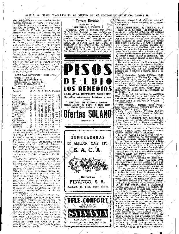 ABC SEVILLA 19-03-1963 página 45