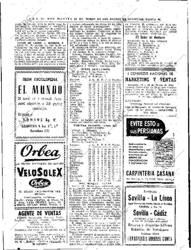 ABC SEVILLA 19-03-1963 página 46
