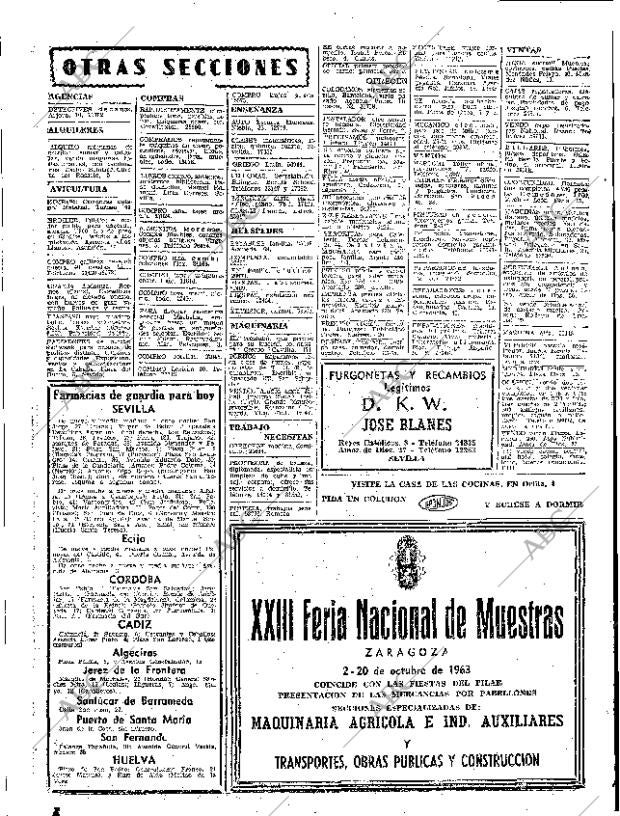 ABC SEVILLA 19-03-1963 página 52