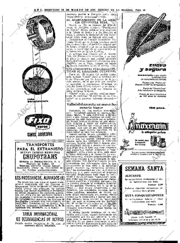 ABC MADRID 20-03-1963 página 58