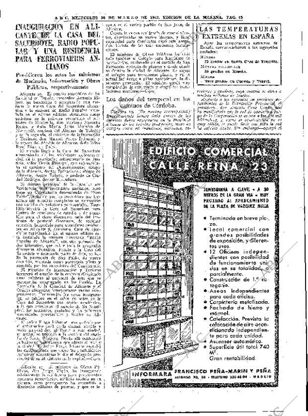 ABC MADRID 20-03-1963 página 65