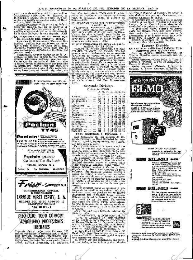 ABC MADRID 20-03-1963 página 74