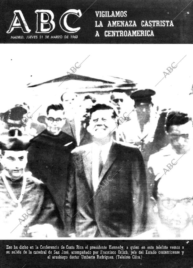 ABC MADRID 21-03-1963 página 1