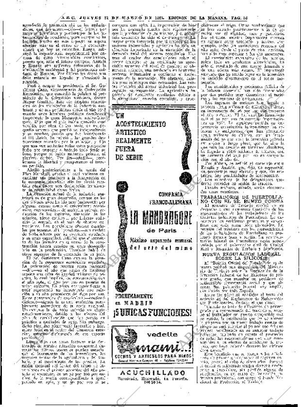 ABC MADRID 21-03-1963 página 56