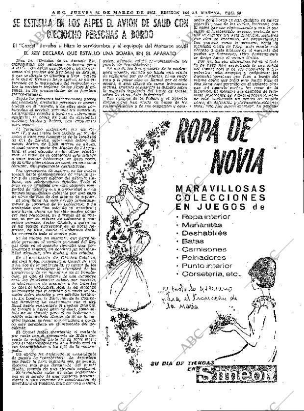 ABC MADRID 21-03-1963 página 59