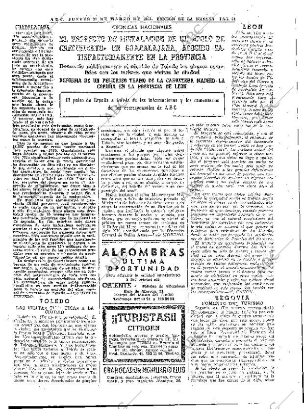 ABC MADRID 21-03-1963 página 61