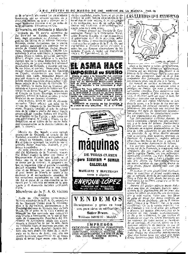 ABC MADRID 21-03-1963 página 64