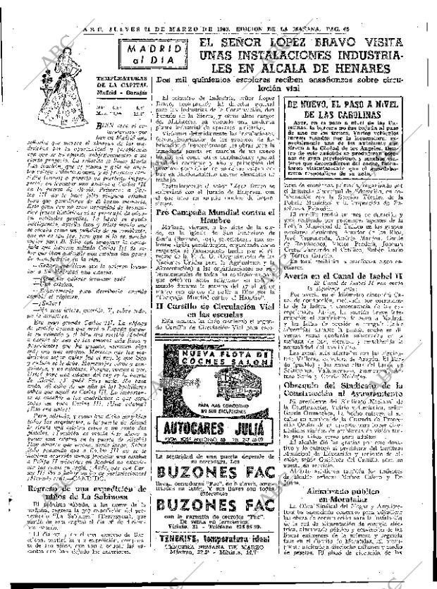 ABC MADRID 21-03-1963 página 65