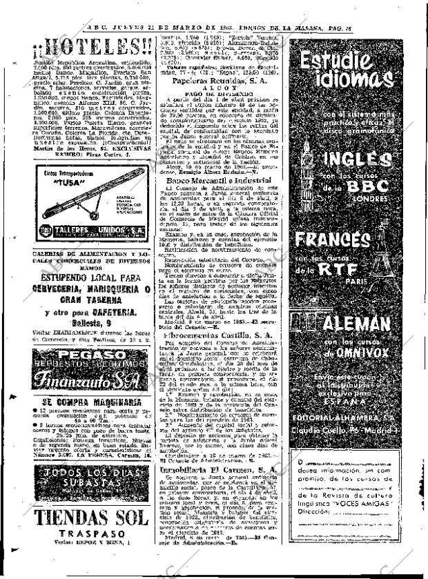 ABC MADRID 21-03-1963 página 76