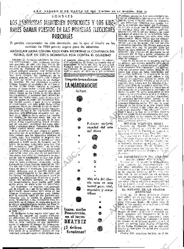 ABC MADRID 23-03-1963 página 55