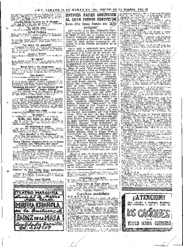 ABC MADRID 23-03-1963 página 82