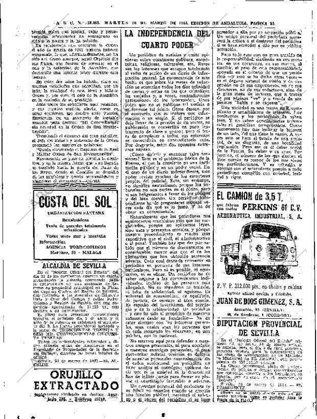 ABC SEVILLA 26-03-1963 página 32