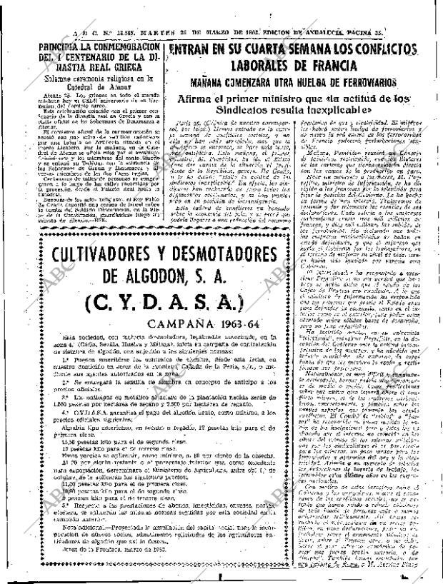 ABC SEVILLA 26-03-1963 página 35