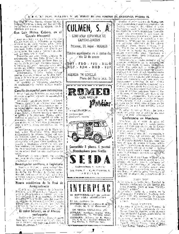 ABC SEVILLA 26-03-1963 página 44