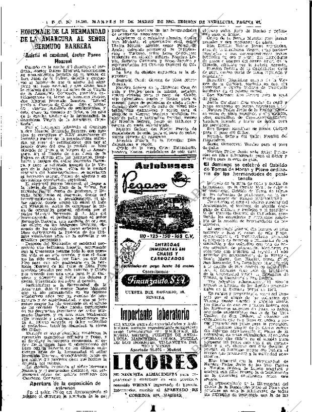 ABC SEVILLA 26-03-1963 página 47