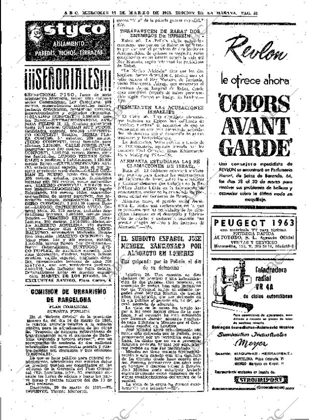 ABC MADRID 27-03-1963 página 50