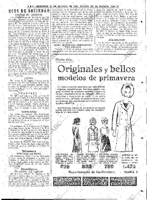 ABC MADRID 27-03-1963 página 71