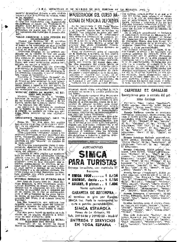 ABC MADRID 27-03-1963 página 74