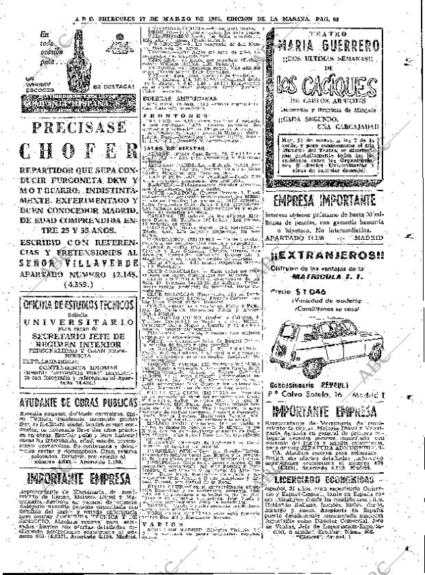 ABC MADRID 27-03-1963 página 83