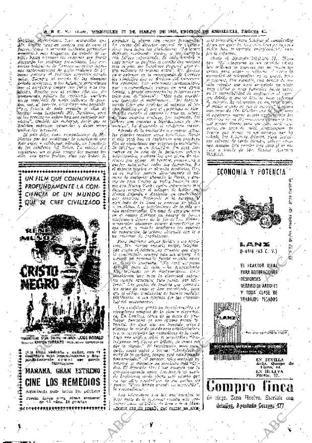ABC SEVILLA 27-03-1963 página 42