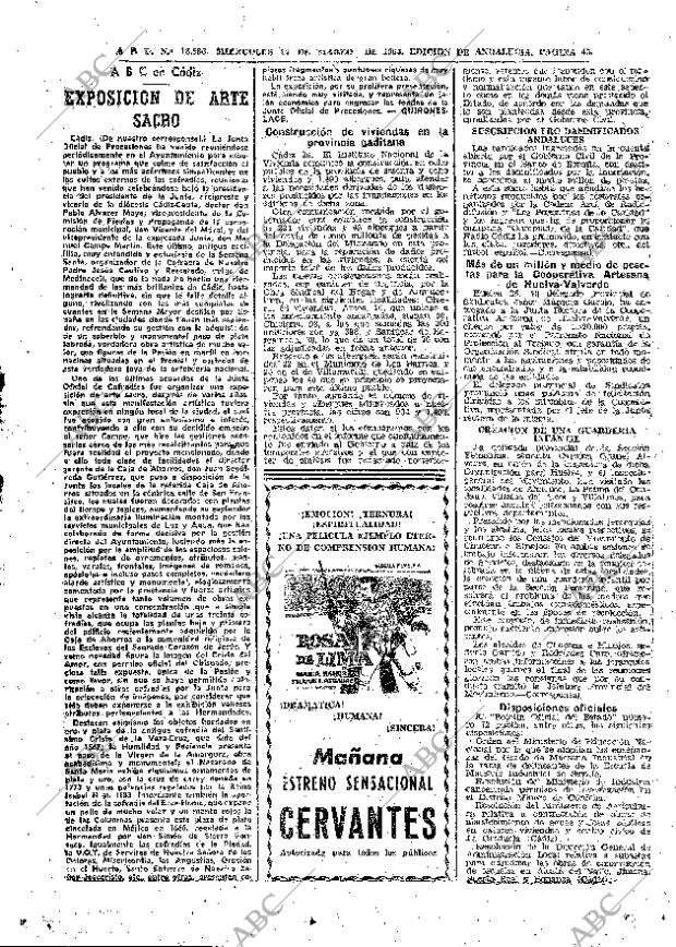 ABC SEVILLA 27-03-1963 página 45