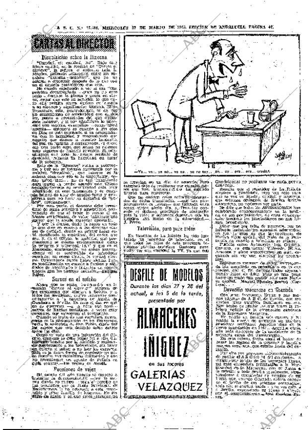 ABC SEVILLA 27-03-1963 página 47