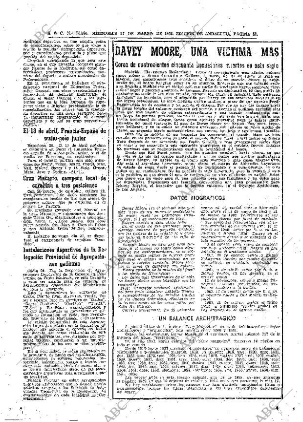 ABC SEVILLA 27-03-1963 página 53