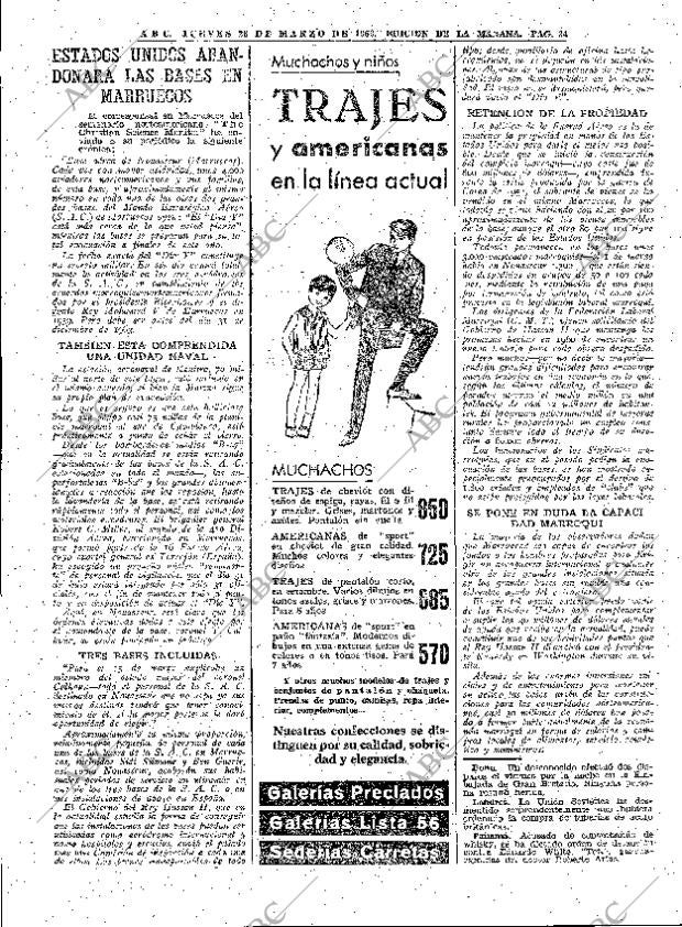 ABC MADRID 28-03-1963 página 34
