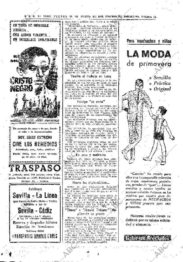 ABC SEVILLA 28-03-1963 página 34