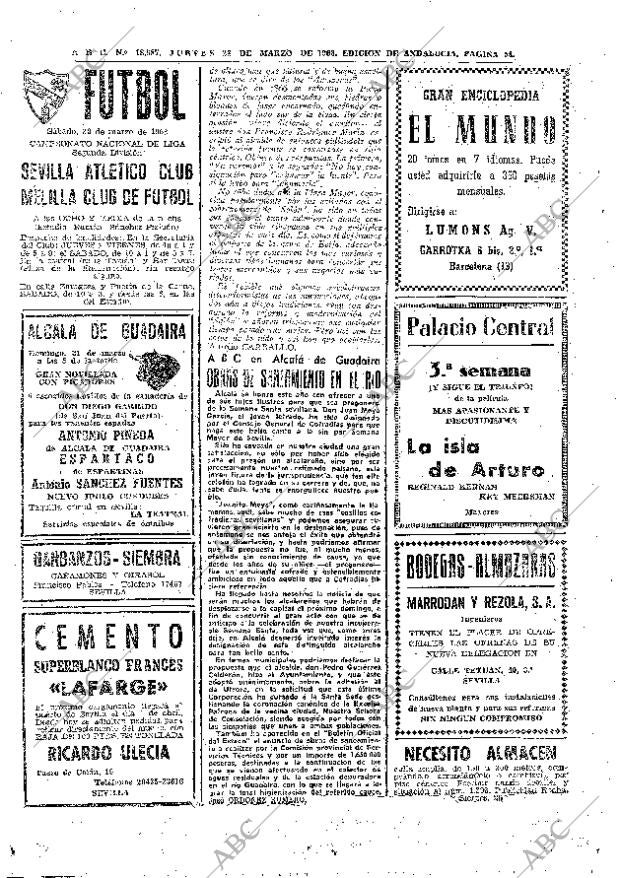 ABC SEVILLA 28-03-1963 página 54