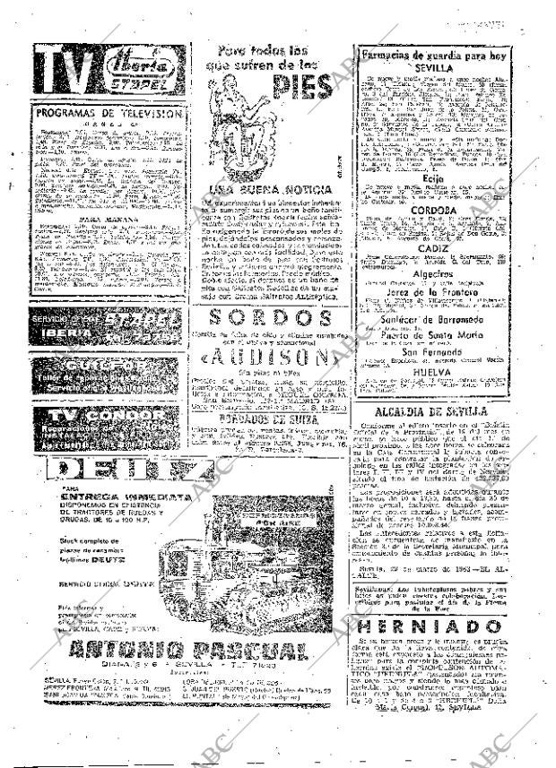 ABC SEVILLA 28-03-1963 página 67