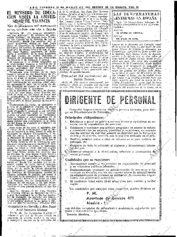 ABC MADRID 29-03-1963 página 59