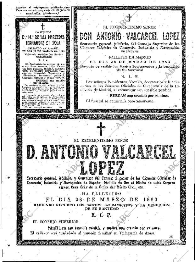 ABC MADRID 29-03-1963 página 90