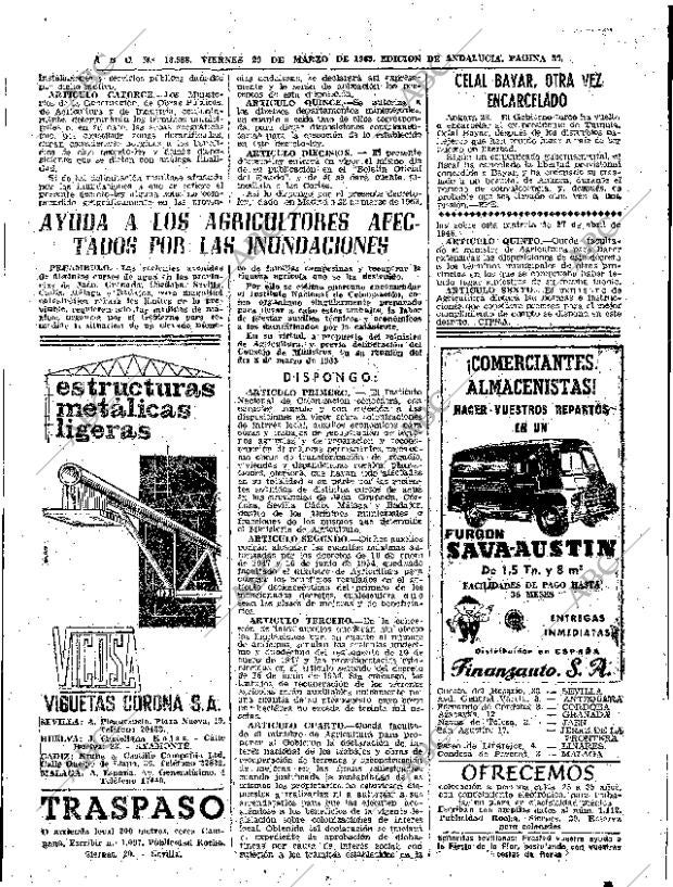 ABC SEVILLA 29-03-1963 página 39