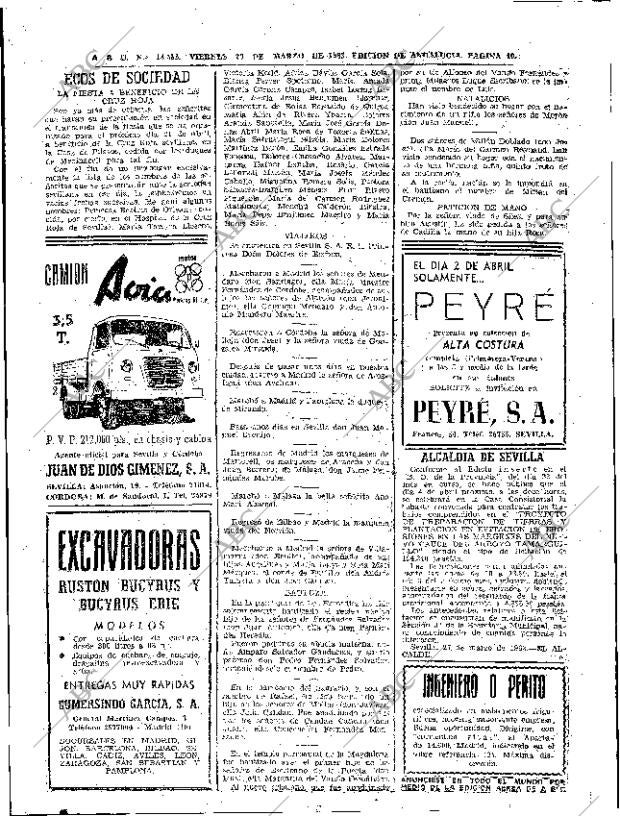 ABC SEVILLA 29-03-1963 página 40