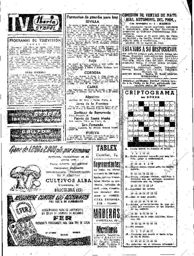 ABC SEVILLA 29-03-1963 página 59