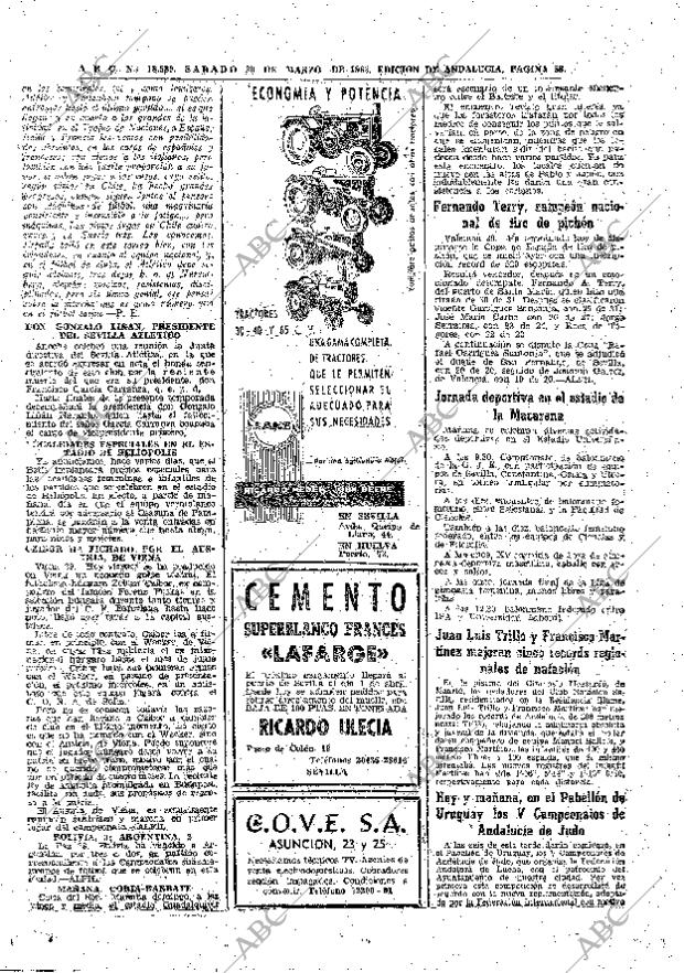 ABC SEVILLA 30-03-1963 página 58
